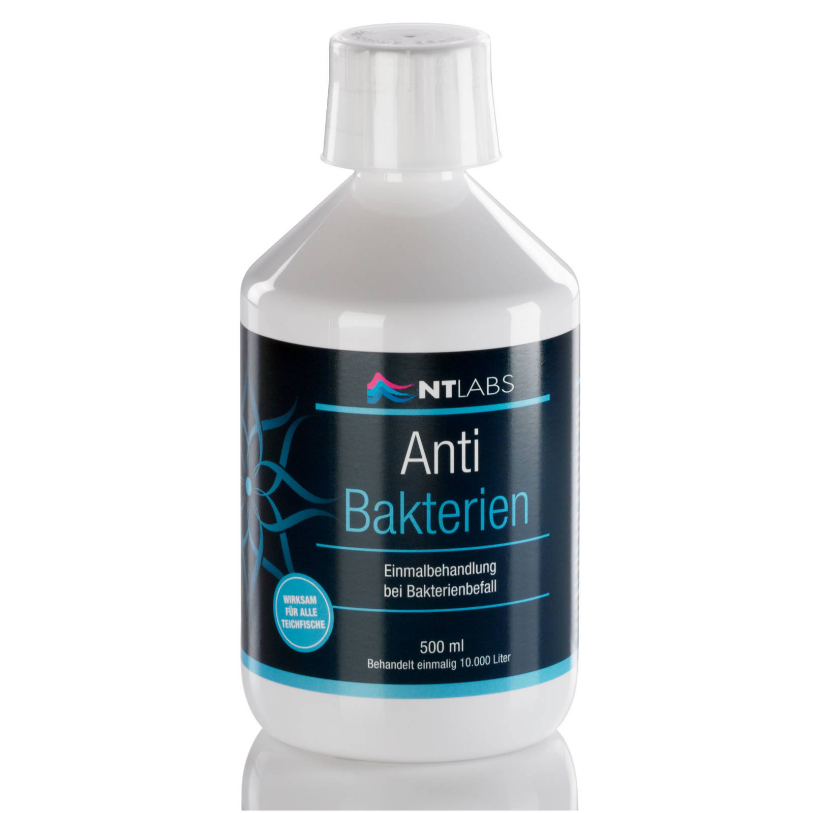 Unique Koi NT-Labs Anti Bakterien Einmalbehandlung bei Bakterienbefall 2500ml für 50.000L