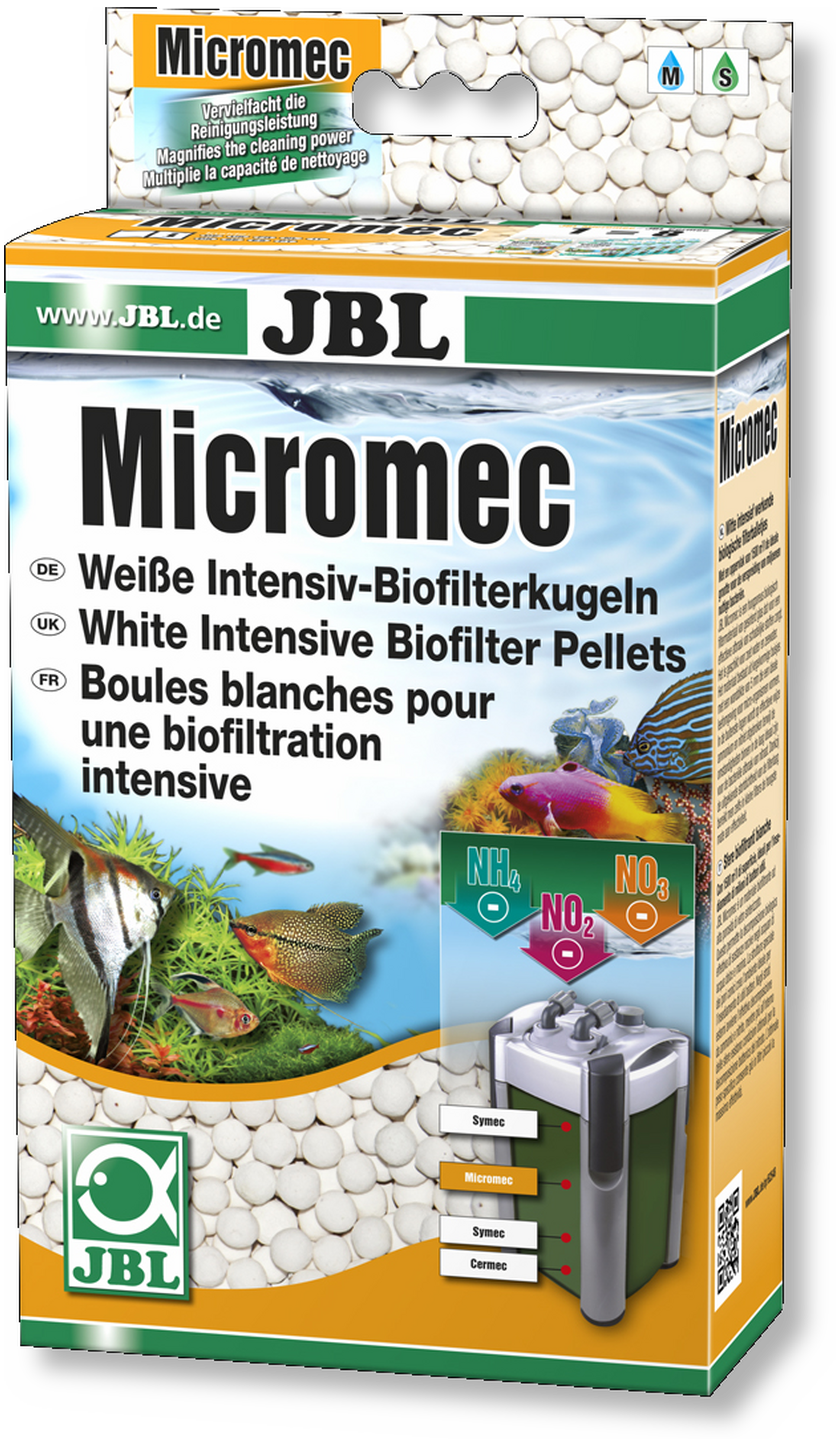 JBL Micromec 650g Filtermasse