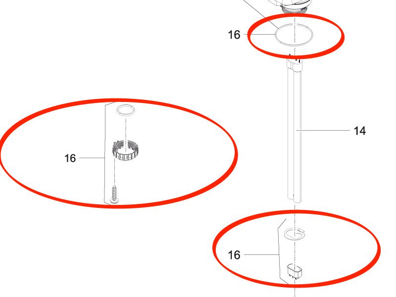 Ersatz Klemmschraubenset FiltoClear12-30