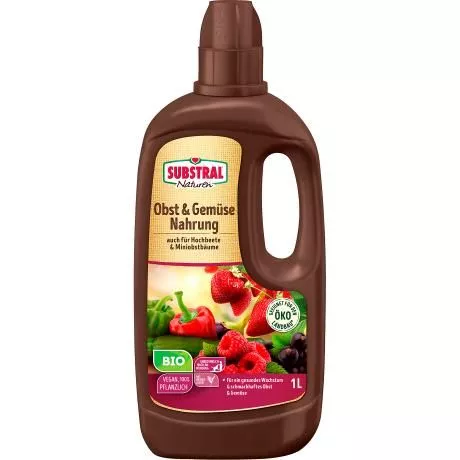 SUBSTRAL® Naturen® Obst & Gemüse Nahrung Bio 1 l 