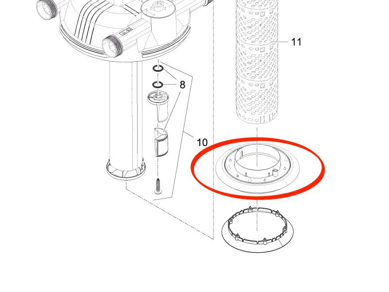 Oase Scheibe Schaum FiltoClear 12000 / 16000 / 20000 / 30000