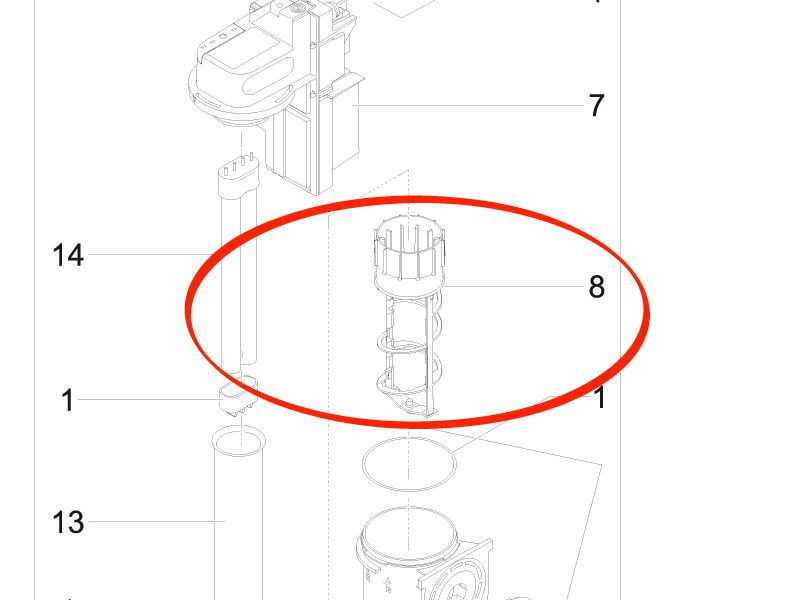 Oase BG Reinigungsrotor FiltoMatic UVC 11