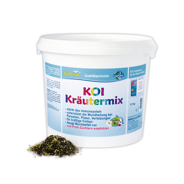 Weitzwasserwelt Koi Kräutermix 1kg