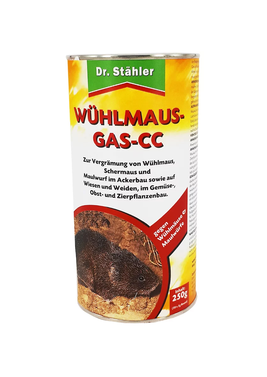 Dr. Stähler Wühlmausgas – CC 250g 