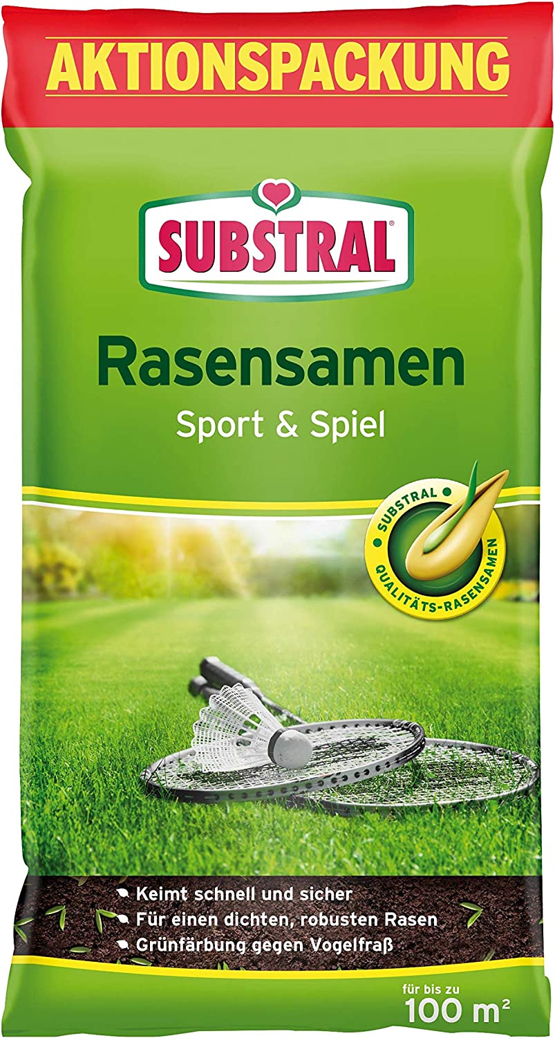 SUBSTRAL® Sport & Spiel Rasensamen 2 kg für 100 m²