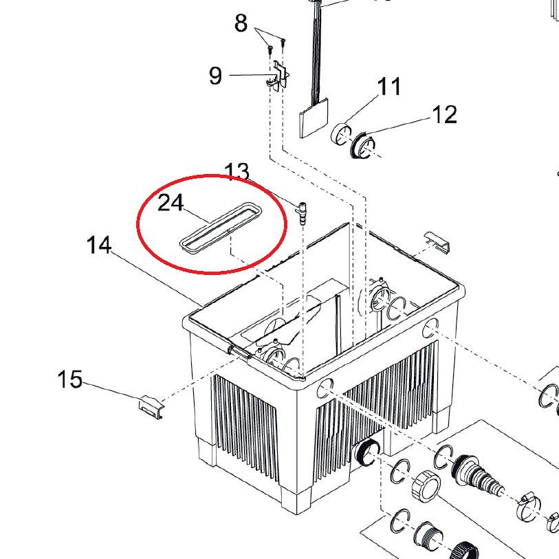 Oase Dichtung Innendeckel BioSmart