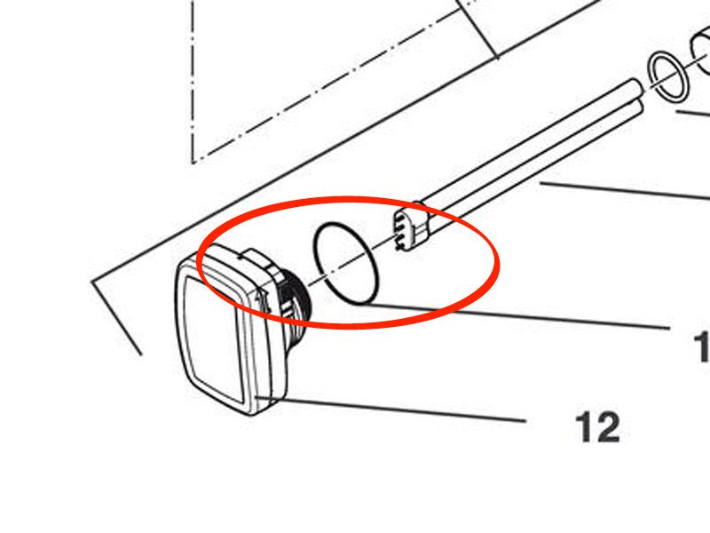 Oase O-Ring NBR 82 X 2 SH70 für Bitron C 18 / 24 / 36 / 55 - B18C / B24C / B36C / B55C