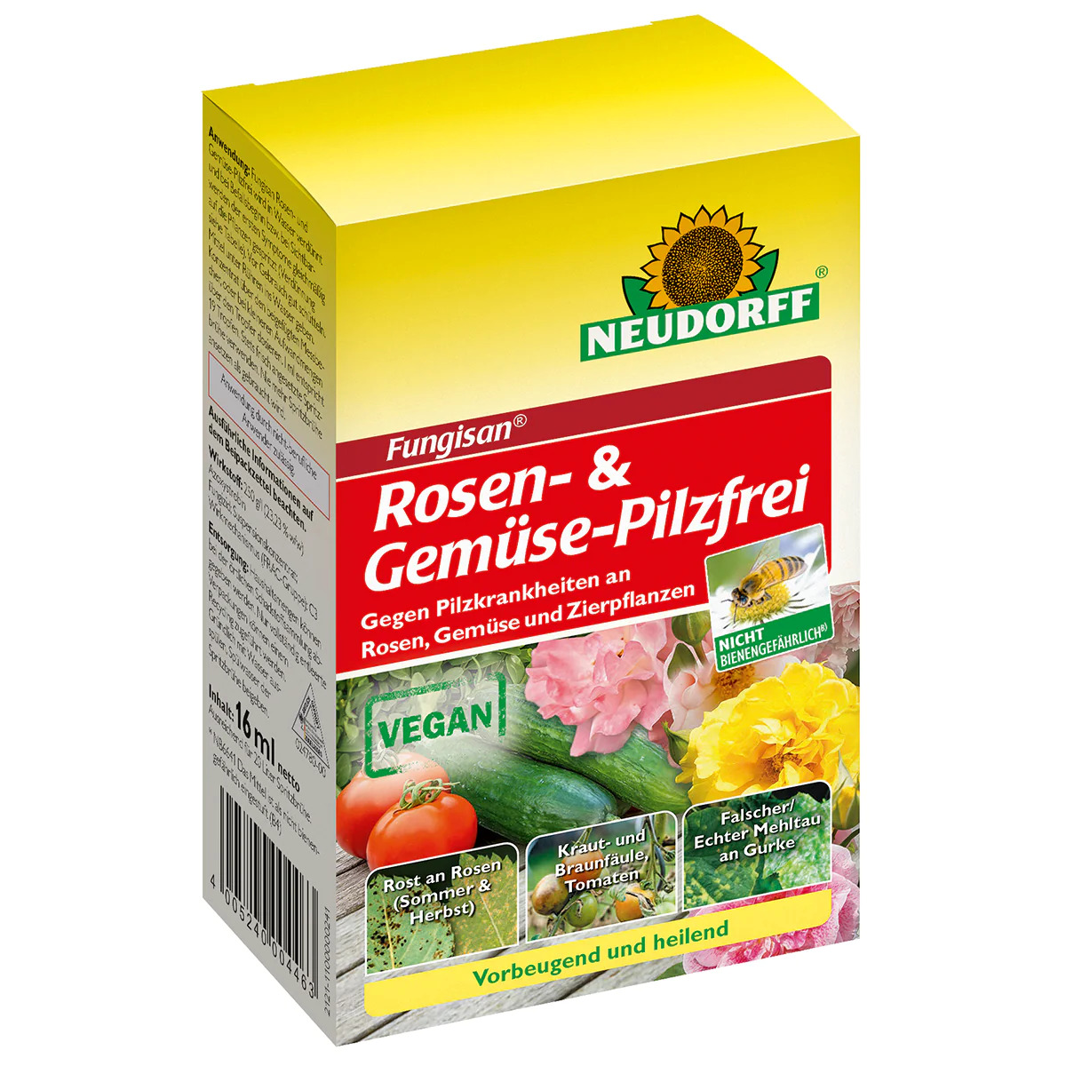 Neudorff Fungisan Rosen- und Gemüse-Pilzfrei 16ml