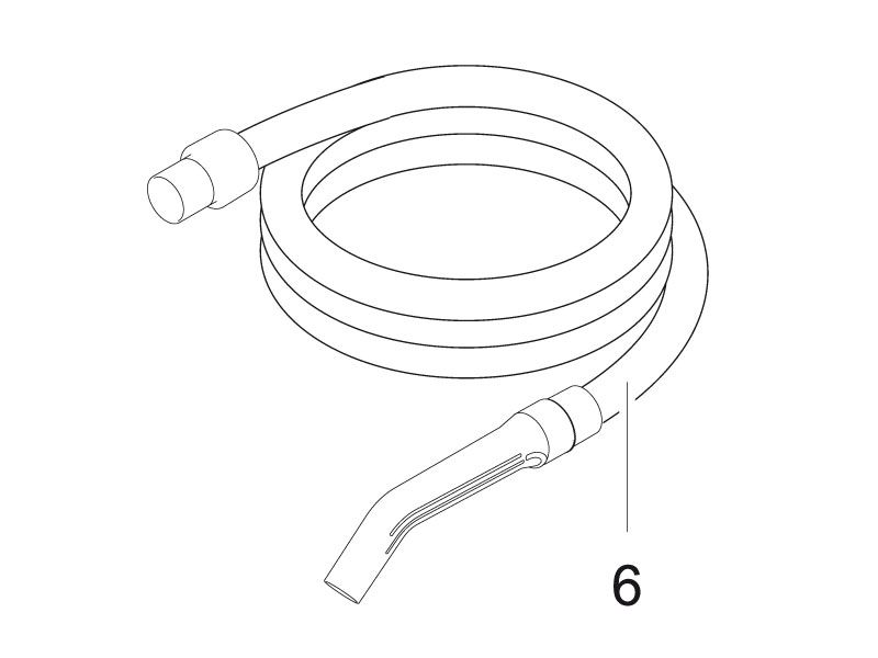 Ersatz Saugschlauch PondoVac Classic
