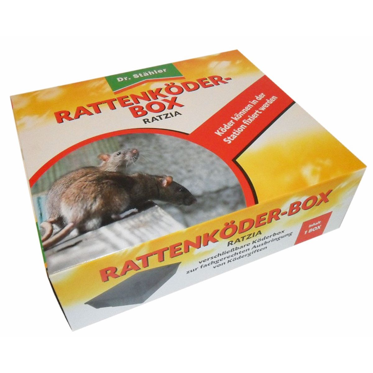 Dr. Stähler Ratzia Rattenköder-Box schwarz