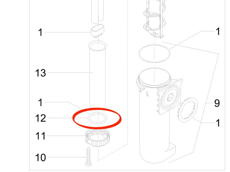 Oase O-Ring Viton 32 x 4 SH70