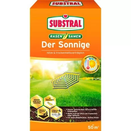 SUBSTRAL® Der Sonnige 50 m² Rasensaat