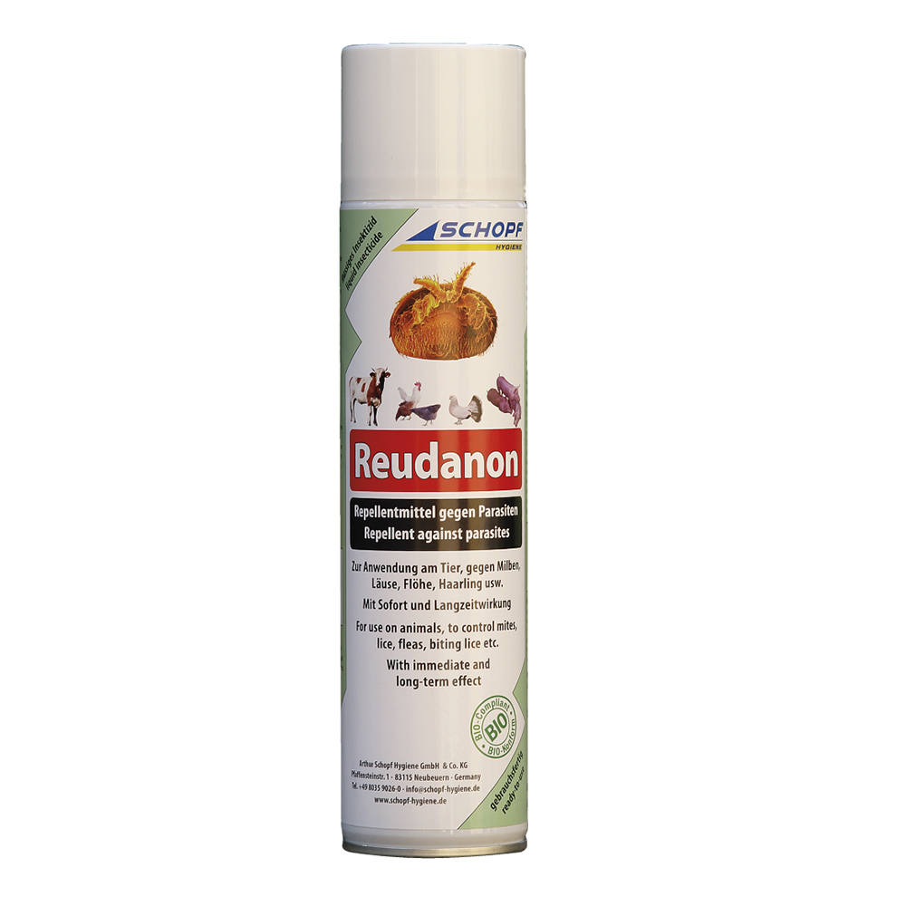 Reudanon Repellentmittel gegen Ungeziefer am Tier BIO-Konform 400 ml