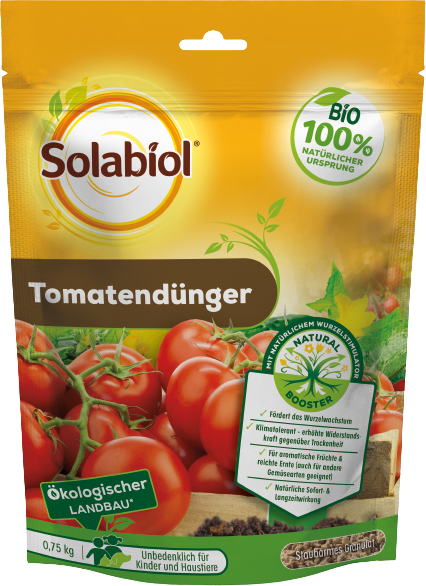 Solabiol Tomatendünger Langzeit-Wirkung Organisch-mineralischer 0,75