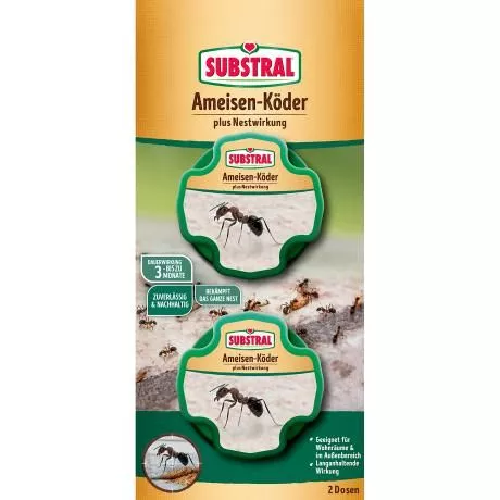 SUBSTRAL® Ameisen-Köder Plus Nestwirkung 2 St.