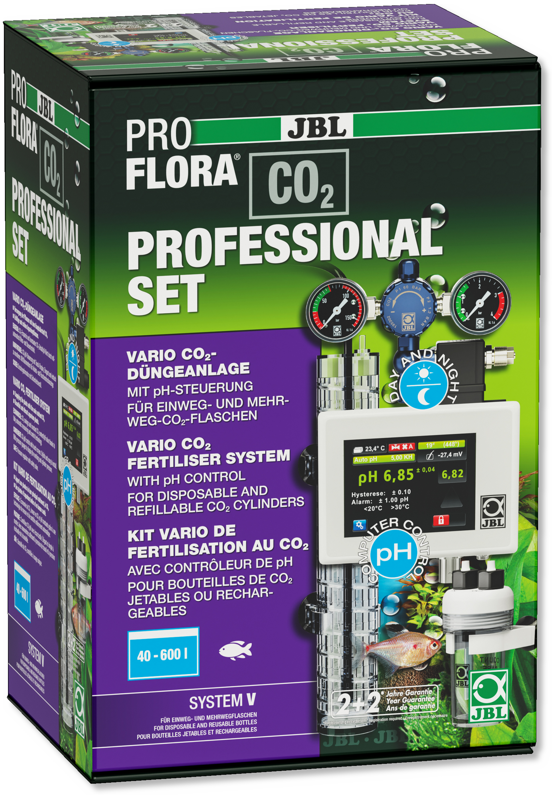 JBL PROFLORA CO2 PROFESSIONAL SET V